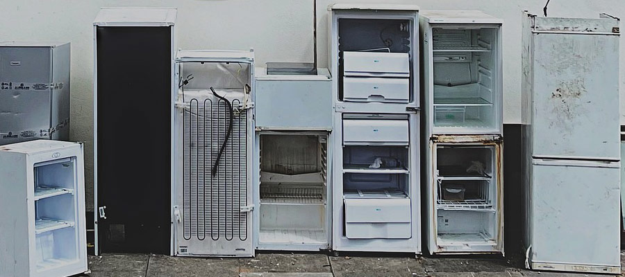 Récupération d’appareils frigorifiques à halocarbures (climatiseurs, réfrigérateurs, congélateurs, etc.) à usage domestique